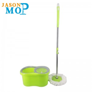 Jason Microfiber Spin MOP 360 Fácil Rotativo Mop Bucket Magic Suelo Limpieza Spinning Mop and Bucket