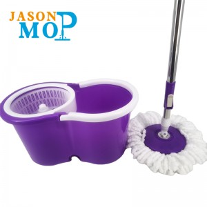HECHO MICROFIBER AUTHIPLADO 360 Rotación Magic Spin Mop